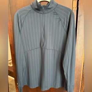 Cutter & Buck sz L long sleeve quarter zip golf/tennis shirt